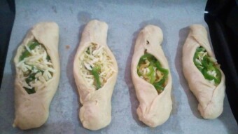Foodbook #480 homemade pizza boat
