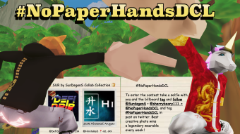 🍞 Sunday Oct 2 - 2022 🍞   @NoPaperHandsDCL (📍-78,-54 #DCL ) 🍞 Rock, Paper and Scissors  🍞