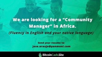 We are looking for a Community Manager in Africa!