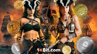 Bitcoin Winnings and More at 1xBit’s New Tournament: "Freebooter Treasure"