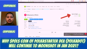 Why POLS Crypto Of Polkastarter, A DEX On Polkadot Will Continue To Moonshot In Jan 2021?