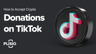 How to accept crypto donations on TikTok