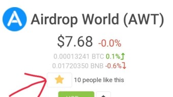 AWT airdrop and contest
