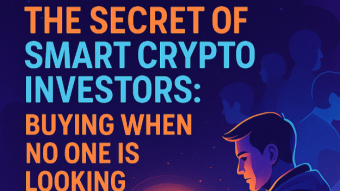 The Secret of Smart Crypto Investors: Buying When No One Is Looking