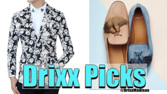Mens Upscale Fashion in 2 mins Ep: 10 of Drixx Picks