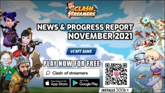 Clash Of Streamers | News & Progress Report November 2021