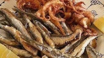 Foodbook #197 fish attack and salad at local restaurant today