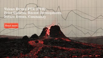 Vulcan Forged PYR (PYR): Price Updates, Recent Developments, Future Events, Community