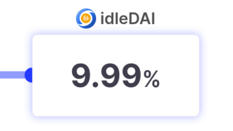 So the DAI Savings Rate went down...