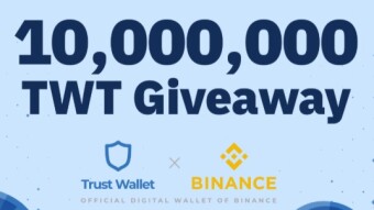 Binance and Trust Wallet Giveaway worth of 10 million TWT
