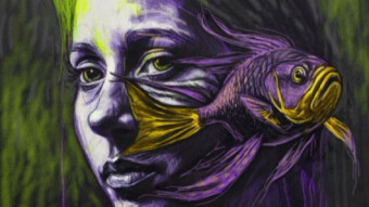 Painting of portrait