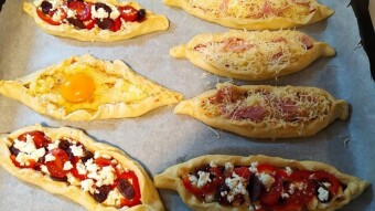 Foodbook #507 handmade pizza boat