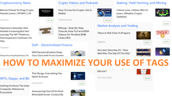 Tag, you're it! How to do tags the correct way on Publish0x