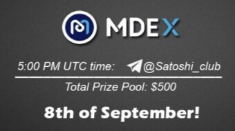 MDEX x Satoshi Club AMA Recap from 8th of September