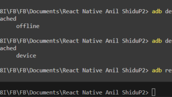 be aware of adb disconnected automatically phone