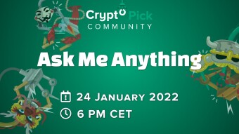 CryptoPick AMA January 2022 - Big update and more...