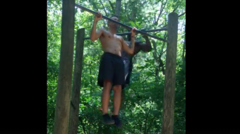 Nature Calisthenics Workout to my New Song 'Visualize'