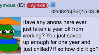 Have You Ever Taken a Year Off Work? | 4chan stories