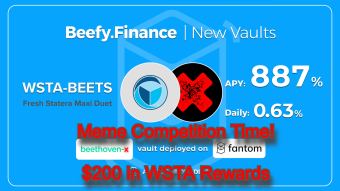 Meme Competition Time! $200 in $WSTA Rewards (Ended)!