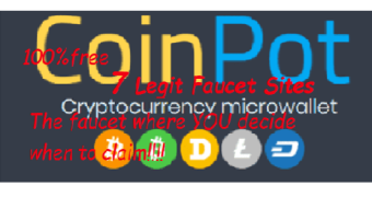 7 100% Legit Faucet Sites