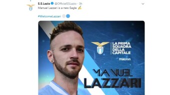 Lazio Sign Lazzari