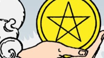 The great eclipse of the year leaves us trapped in a cyclone of bonding emotions that will give rise to a new way of relating.The 4 of Wands and the Ace of Pentacles - 03/10/2024