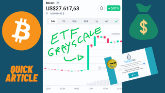 Bitcoin bull - grayscale - 100% tips