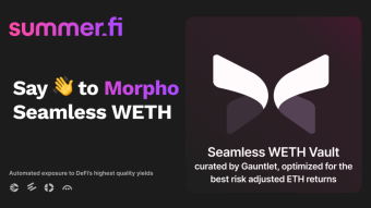 Say 👋 to Morpho Seamless WETH