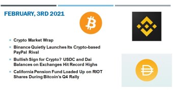 🗞 Daily Crypto News, February, 3rd💰