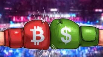 Market Minute: Dollar vs. BTC — a perfect inverse relationship