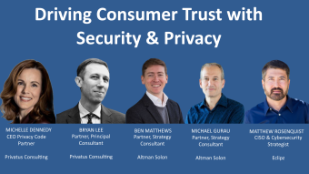 Cybersecurity and Privacy Are Needed for Trust – Podcast panel discussion
