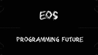 EOS is the scalable, flexible and usable cryptocurrency