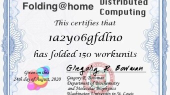 Banano - Folding @ home Stats 08/24/20