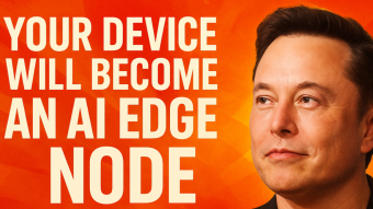 Elon Musk Predicts Devices Will Power AI—Here’s How You Can Earn From It