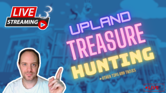 Upland | Treasure hunting | Crypto Gaming | Earn Free Crypto | Live Stream 3