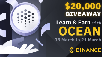Binance Learn & Earn Series: A Total of $20,000 in OCEAN to be Given Away!