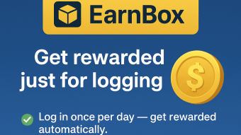 🔥 Earn from Just Visiting – Daily Rewards Now Live on EarnBox! 🔥