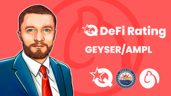 Flowing income - the Geyser section on the AMPL project platform and numerous ways to earn profit.