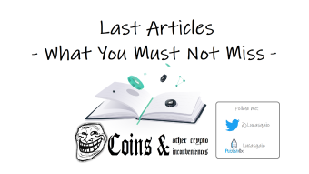 What You Must Not Miss - My Articles for January