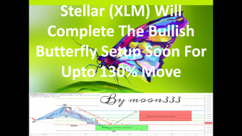 Stellar (XLM) Will Complete The Bullish Butterfly Setup Soon For Upto 130% Move
