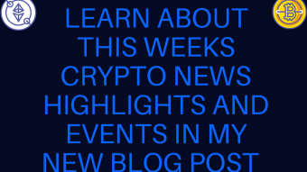 Cryptocurrency news for the week #1  