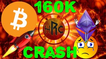 BTC a 160.000$ e Crash di ETH!