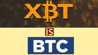 Both BTC and XBT are the SAME