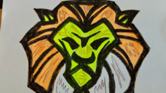 Leo Artist - Drawing an OG Lion