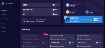 AIRDROP STREAMEX 80 TOKEN ++++
