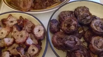 Foodbook #402 Greek Easter grill - Kokoretsi