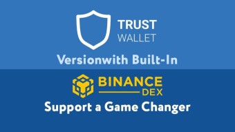 Trust wallet (TWT) rise up.