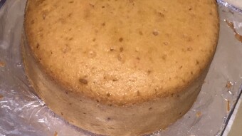 HOME MADE VANILLA CAKE