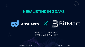 Bitmart x Adshares Listing & Partnership