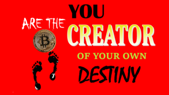 You are the creator of your own destiny